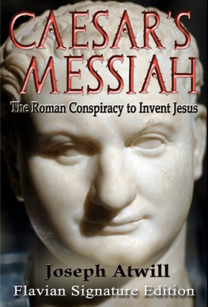 clipshoe's tweet photo. @DefiyantlyFree Christianity was invented by the Romans w/help of Flavius Josephus to suppress rebellious zealots in Judea after the Jewish War. 

The evidence is overwhelming. 

The monotheist legacy of Akhenaten was as hard to govern then as it is today. 

Only the faces &amp; the names changed. https://t.co/u6V7ho9Ldy