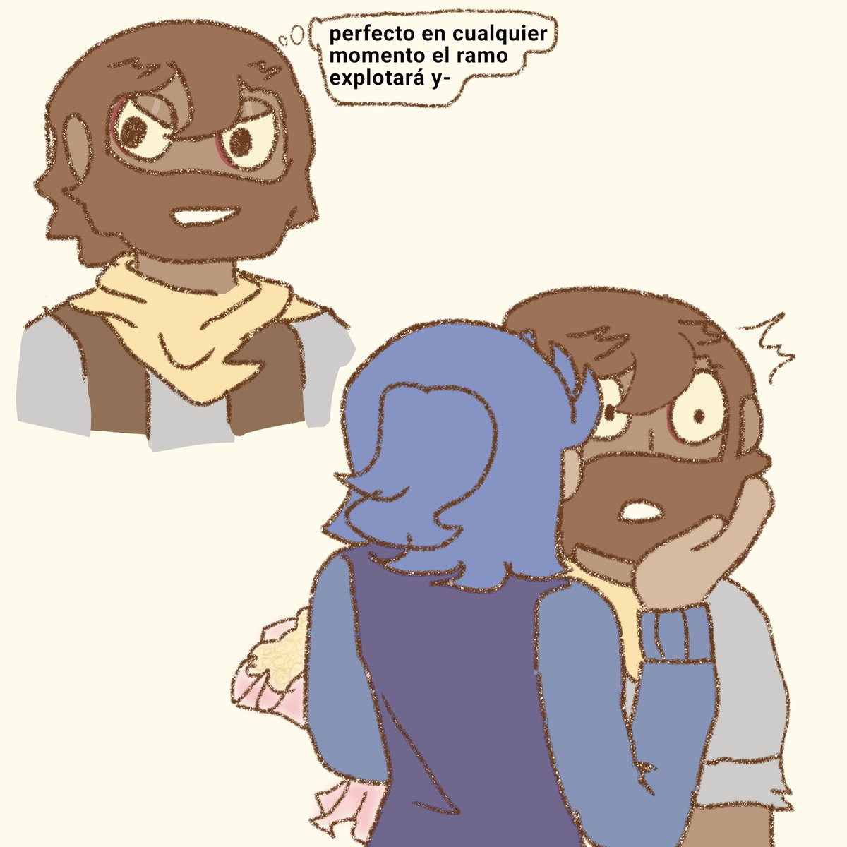 gota7o7's tweet photo. Última parte del mini comic con temática de las flores amarillas 
Me tarde en terminarlo pero es q se me fue la imaginación 😭
🌻🌼 3/3 
#wileroad https://t.co/ly6EUYta53