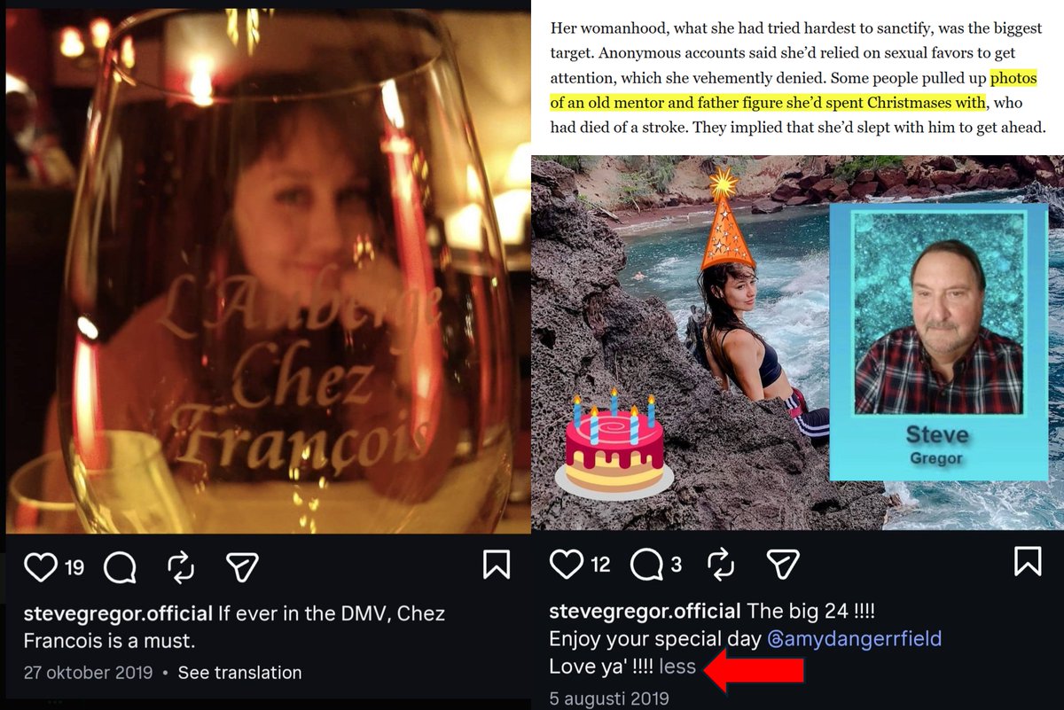 SpiritualNeet44's tweet photo. Types of posts a "father figure" and "OLD mentor" would make.     

Steve Gregor was a daddy, alright. https://t.co/n1PjJt1nom