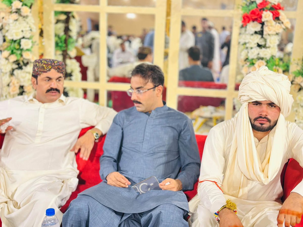 ShabirLakhoppp's tweet photo. Today, 27-09-2026, PPPP Young Leader Mr. @bilalshoro376 attended the wedding ceremony of the son of Mr. Hashim Noohani at Friends Banquet, PS-60 Qasimabad, Hyderabad.
He shared warm wishes with the family and joined them in celebrating this special occasion.
#PPPP #BilalKhanShoro #PS60 #Hyderabad