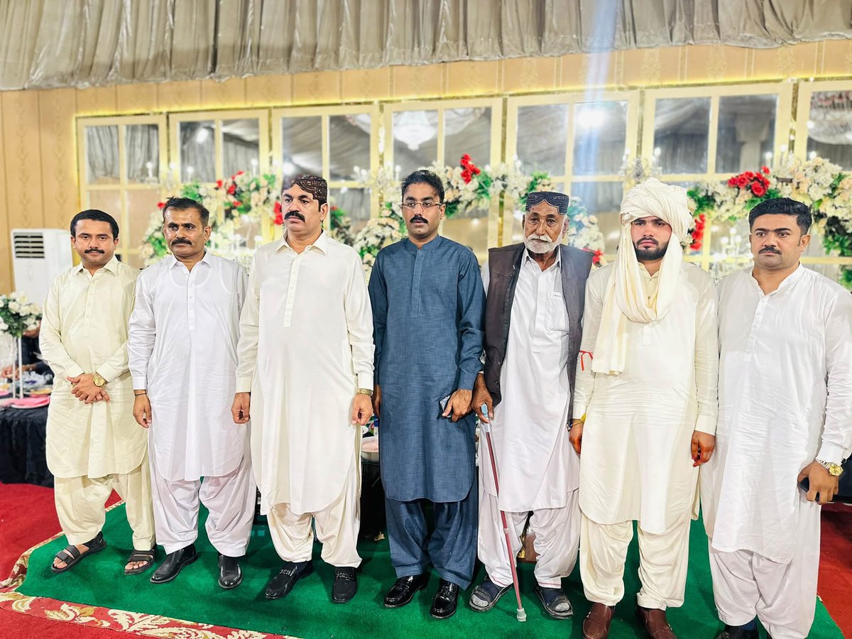 ShabirLakhoppp's tweet photo. Today, 27-09-2026, PPPP Young Leader Mr. @bilalshoro376 attended the wedding ceremony of the son of Mr. Hashim Noohani at Friends Banquet, PS-60 Qasimabad, Hyderabad.
He shared warm wishes with the family and joined them in celebrating this special occasion.
#PPPP #BilalKhanShoro #PS60 #Hyderabad