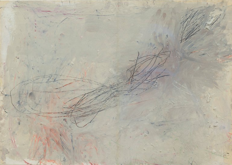Luigibg's tweet photo. Cy Twombly, Untitled, 1957 https://t.co/HqHymztcjd