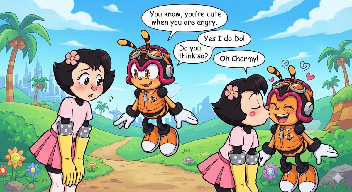 TommyHo46439136's tweet photo. Dot Warner X Charmy the Bee 2
#CartoonNetwork #Animaniacs #SonicX @SonicXFrames #SonicTheHedgehog #DotWarner #CharmyTheBee https://t.co/TAcxgknNQH