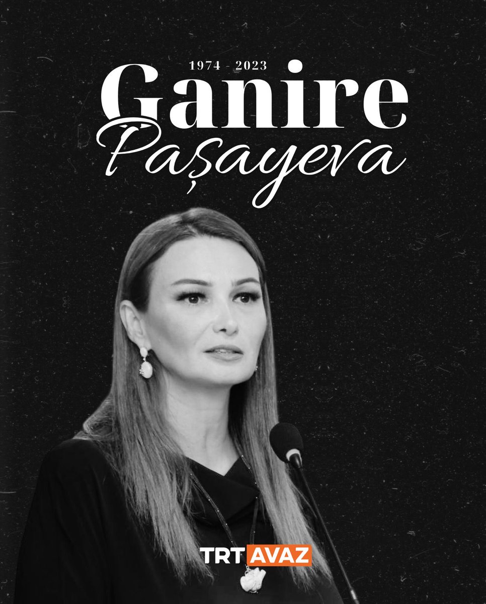 trtavaz's tweet photo. “Güçlü olmak için birlik olmak zorundayız. Birbirimize sahip çıkmalıyız.”

Türk dünyasının kültürüne ve ortak değerlerine verdiği emekle hafızalarda yer edinen Ganire Paşayeva’yı vefatının yıl dönümünde saygı ve rahmetle anıyoruz. https://t.co/AbDtFFWjPA