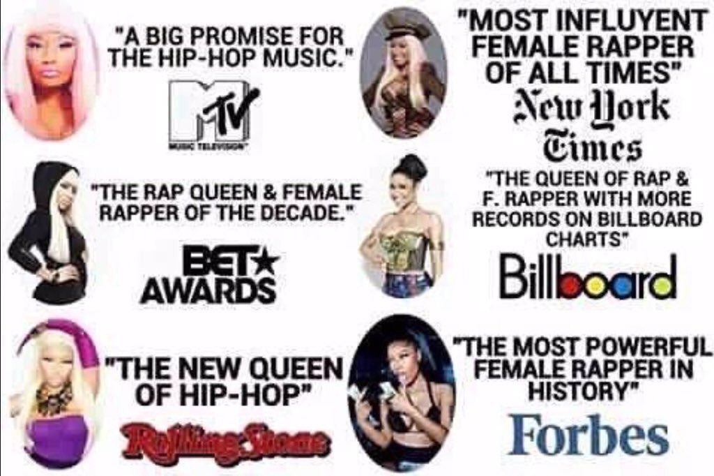 onikatf's tweet photo. “self proclaimed queen of rap” &amp; it’s EVERY major publication article. the conversation is tired. all you need to do is ask google. https://t.co/PQfTwwBid7