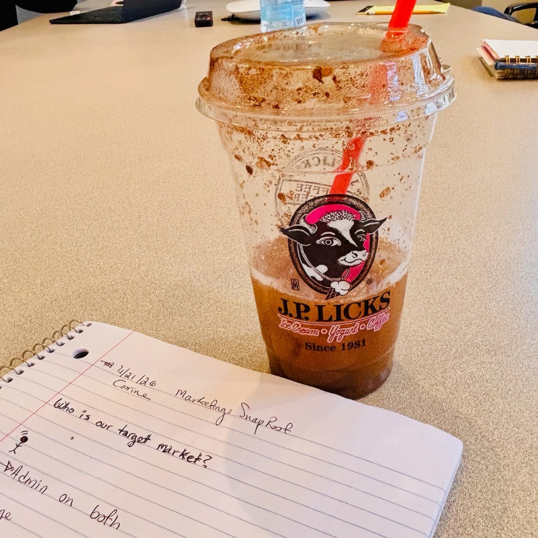 brooklynlewis2c's tweet photo. Midweek fuel, courtesy of our friends at JP Licks! Huge thanks for the much-needed coffee boost to keep us going strong. What’s your favorite JP Licks order? https://t.co/Vkg3wm8T44