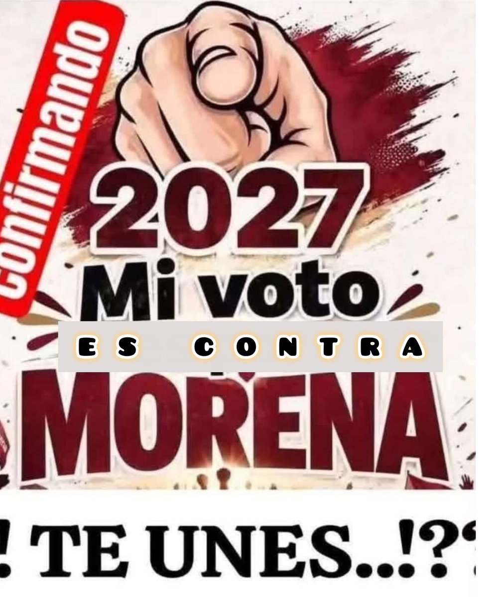 JACrespo1's tweet photo. Dado que no se ve que la oposición se vaya a unir en 2027 para reducir el excesivo poder de Morena, y derrotarlo en los estados, los electores anti Morena deben emitir un voto útil por los candidatos de oposición que más posibilidades tengan de ganar, sean del partido que sean. https://t.co/rr5a6PQ570