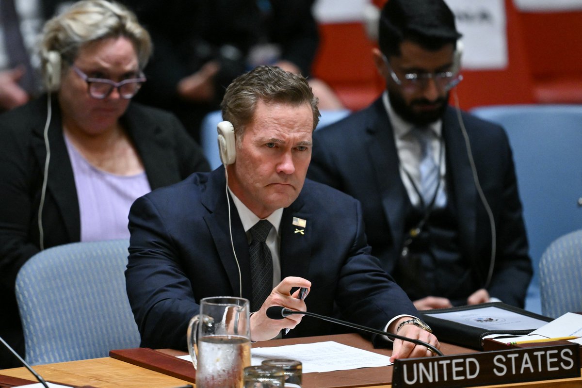 AJEnglish's tweet photo. US ambassador Mike Waltz says Iran refused to agree to an arrangement where uranium would be supplied by Washington.

Read more here: https://t.co/RlilvXxTKv https://t.co/0nnC3EoQHg