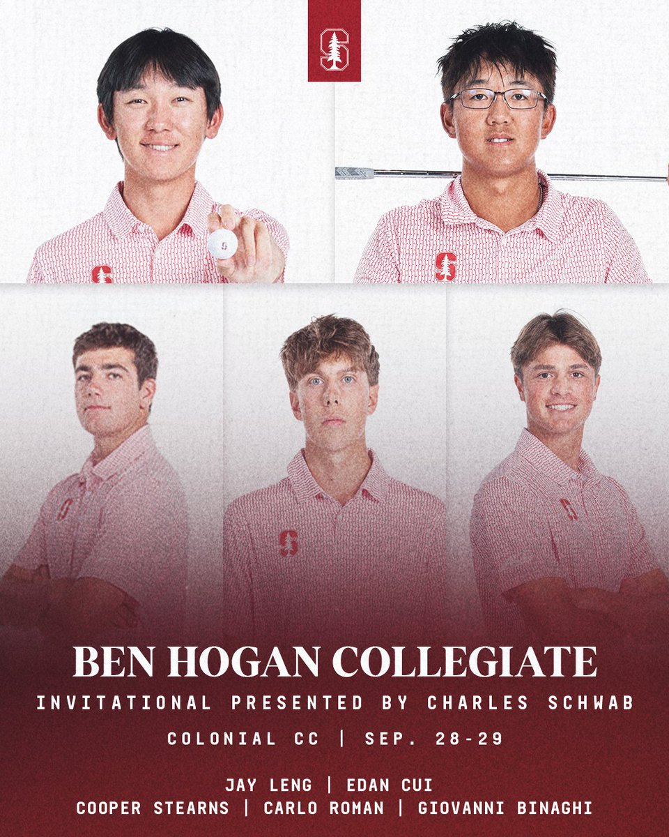 StanfordMGolf's tweet photo. Our five in the Lone Star State!🤠⛳️

#GoStanford https://t.co/G5FQUdruKh