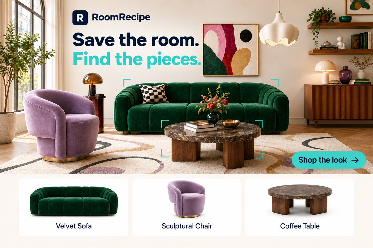RoomRecipe_RR's tweet photo. Emerald green meets lavender!! 

💚Plush velvet, playful curves, and bold art give this living room its personality. Find the pieces to make it yours with RoomRecipe.

#EclecticDecor #LivingRoomIdeas #HomeDecor #RoomRecipe https://t.co/aQ9uYYsf5O