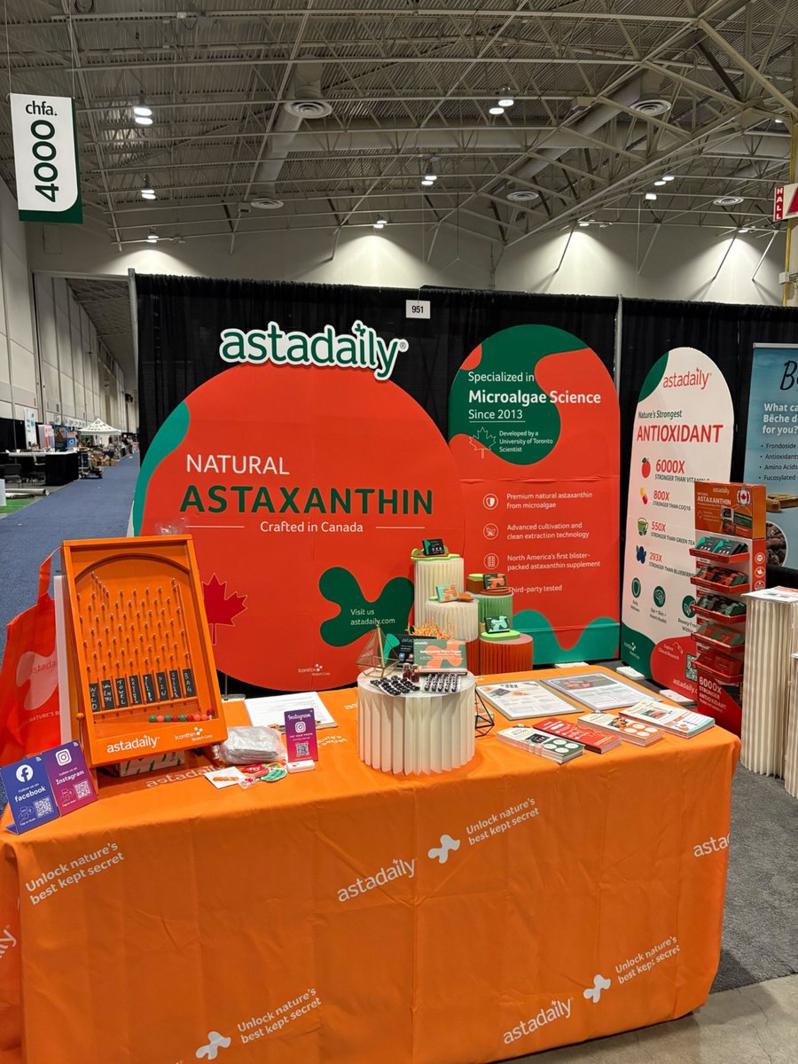 iconthin's tweet photo. Today is the final day of CHFA! Visit Booth 951 to discover our Astaxanthin products, learn more about the benefits of Astaxanthin, and enter for a chance to win exciting prizes.

We look forward to connecting with you at the show.

#CHFA #Astaxanthin #Astadaily https://t.co/SKCvWNQAlm