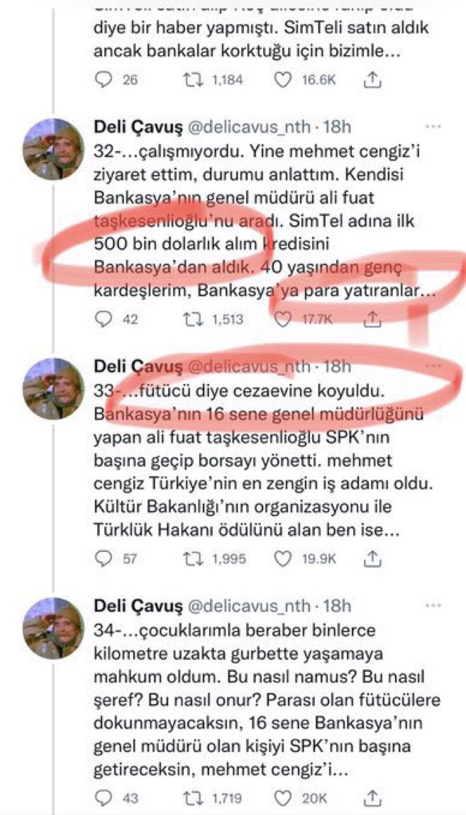 ProfAtak29's tweet photo. 🔴 BankAsya’yı Cumhurbaşkanı Recep Tayyip Erdoğan, Abdullah Gül, Tansu Çiller kurdela keserek açar.

🔴 Bankasya Gn Müd Ali Fuat Taşkesenlioğlu SPK Başkanı olur.

🔴 Sedat Peker 500bin, Nagehan Alçı 5 milyon #dolar kredi alır.

🔴 Öğrenciye zorunlu hesap açılır, siciline BankAsya kaydı işlenir, fişlenir, kimileri soruşturma geçirir, tutuklanır!

🔴 Garibanın Bankasya’da hesabı var diye hapsedilir…

✅ Yalansın dünya…

#YargıEliyleZulüm
AkpÜlkeye NeKazandırdı
AkpDönemi ZulümDönemi
