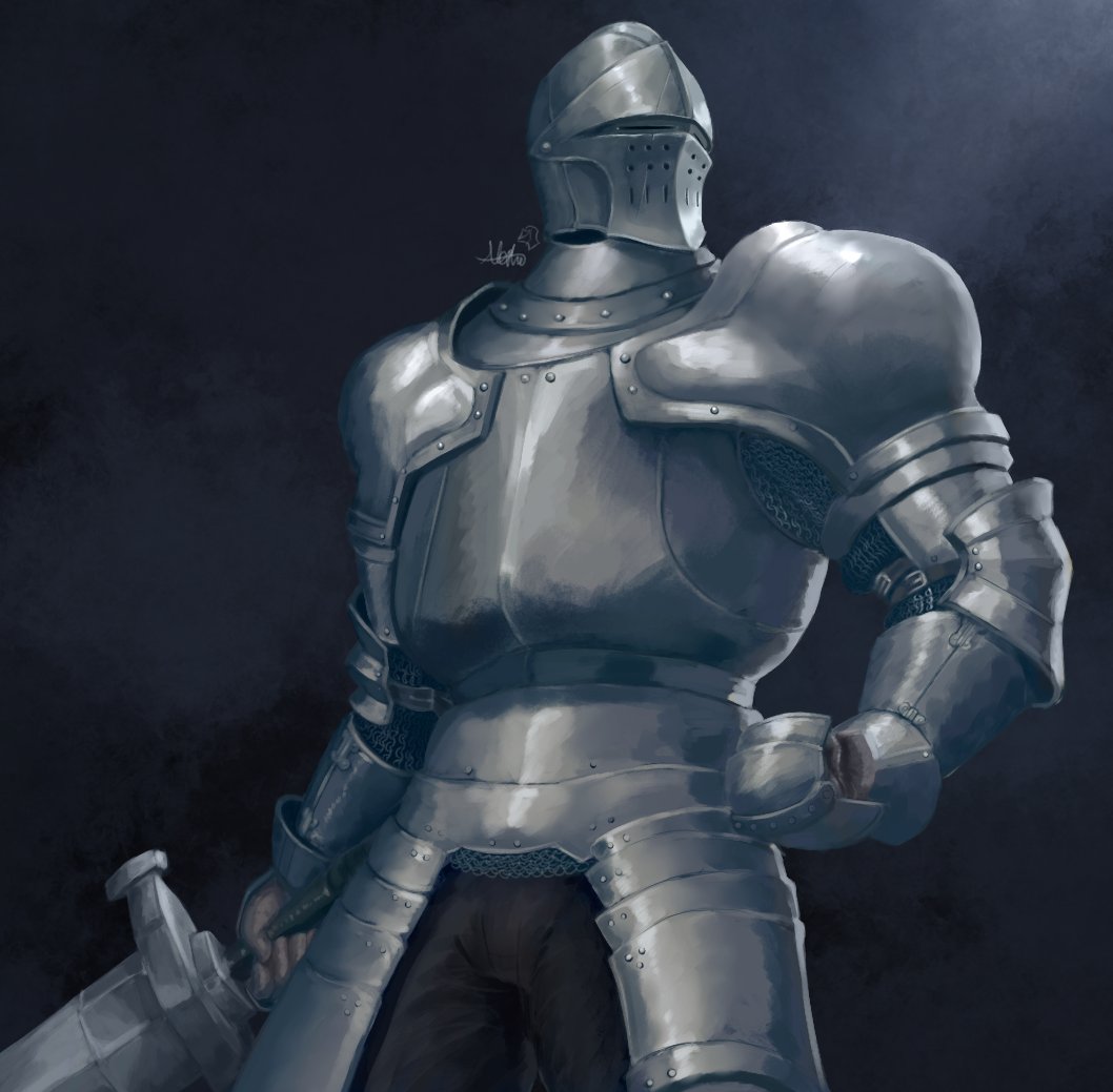 NepNepla's tweet photo. Heavy Knight #ELDENRING https://t.co/CEFOykikuY