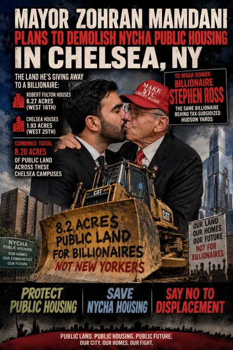 flushingtenant's tweet photo. guess who wants to demolish these NYCHA public housing apartment?
@ZohranKMamdani
under his plan more than 4000+ black &amp; latino low income residents will lose their section9 homes  SAVE PUBLIC HOUSING
https://t.co/i3LXI36VX2
@DrJillStein @Janefonda @SusanSarandon @ZephyrTeachout https://t.co/Ti8JoYLsZt