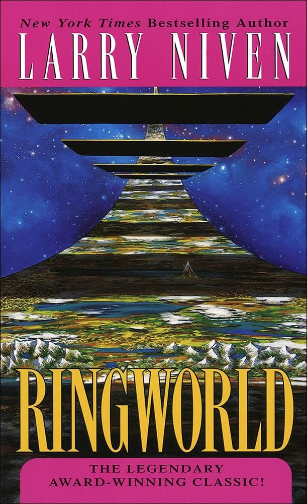 OmarSaNun's tweet photo. @Aaron_Amat 🤔 Muchísimos pero para poner un ejemplo. Larry Niven y la saga de Ringworld. https://t.co/jKdE7mOweV