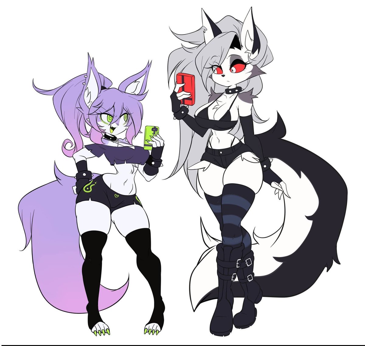Lucyfercomms's tweet photo. Outfits swao (Hiel and Loona) https://t.co/aYwxVDzIMS