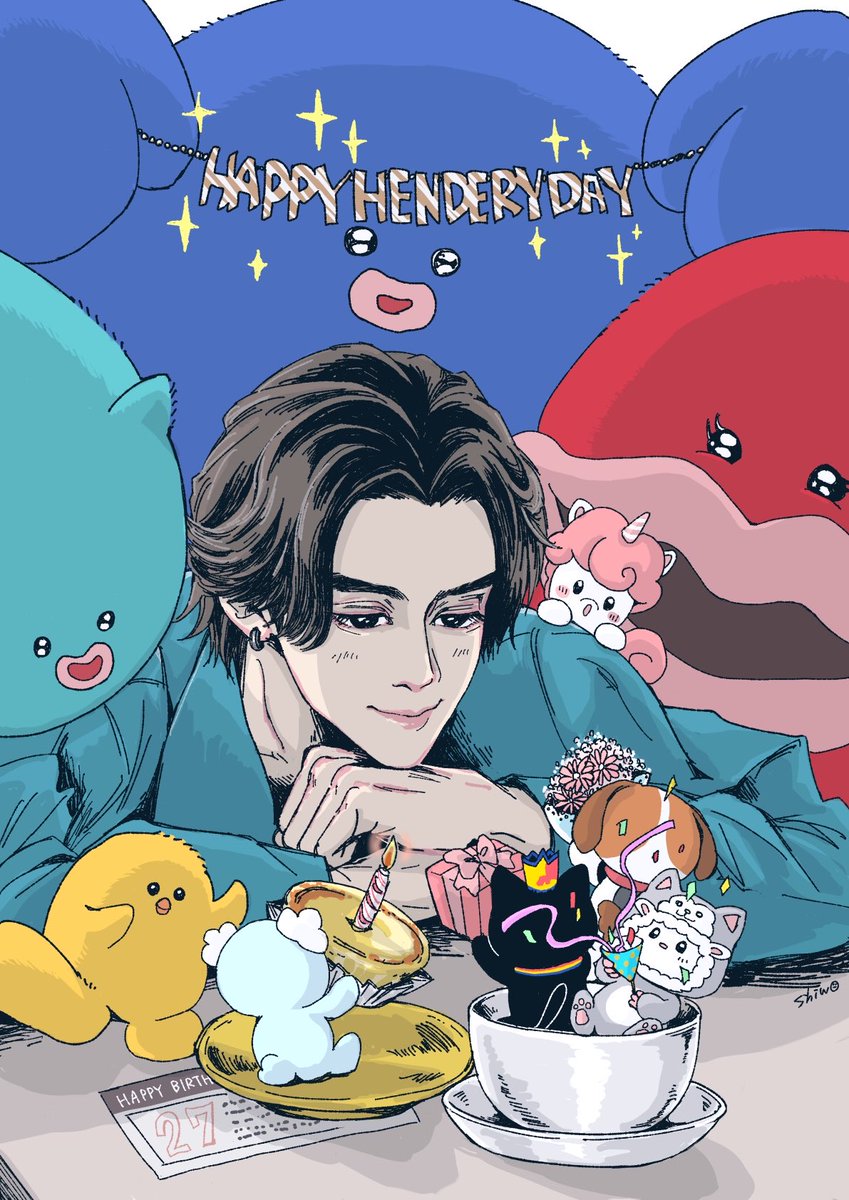 unic_oo's tweet photo. 27歳のお誕生日おめでとう🦄🎂✨
陽だまりのようなあたたかい貴方が大好きです。いつも健康で幸せでありますように。

#HAPPYHENDERYDAY
#ExtraordiDERY27
#목요일의남자_헨드리탄신일
#헨드리생일이니까말할게_사랑헨
#칸토니즈파워928퍼센트
#黄冠亨0928生日快乐 https://t.co/SoSVJYupD8