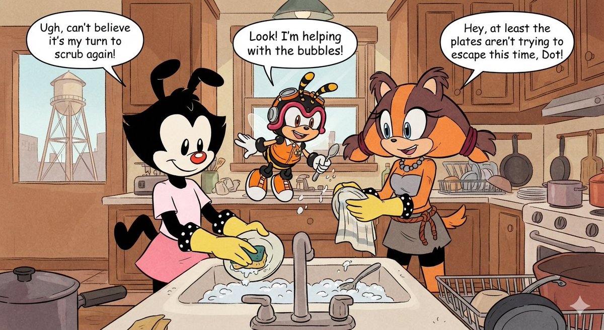 TommyHo46439136's tweet photo. Dot Warner Charmy the Bee and Sticks the Badger
#CartoonNetwork #CourageTheCowardlyDog #Animaniacs #SonicX @SonicXFrames #SonicTheHedgehog #SonicBoom #DotWarner #CharmyTheBee #SticksTheBadger #Courage #CourageTheDog https://t.co/rvabLc6R8l