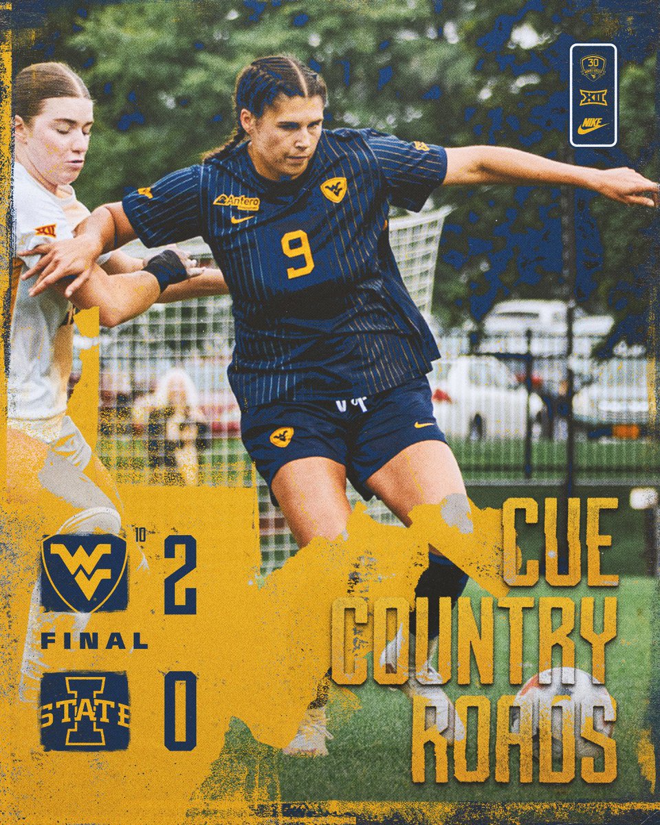wvuwomenssoccer's tweet photo. CUE COUNTRY ROADS!!! 🎶

#HailWV https://t.co/A5CVJ5oO9s