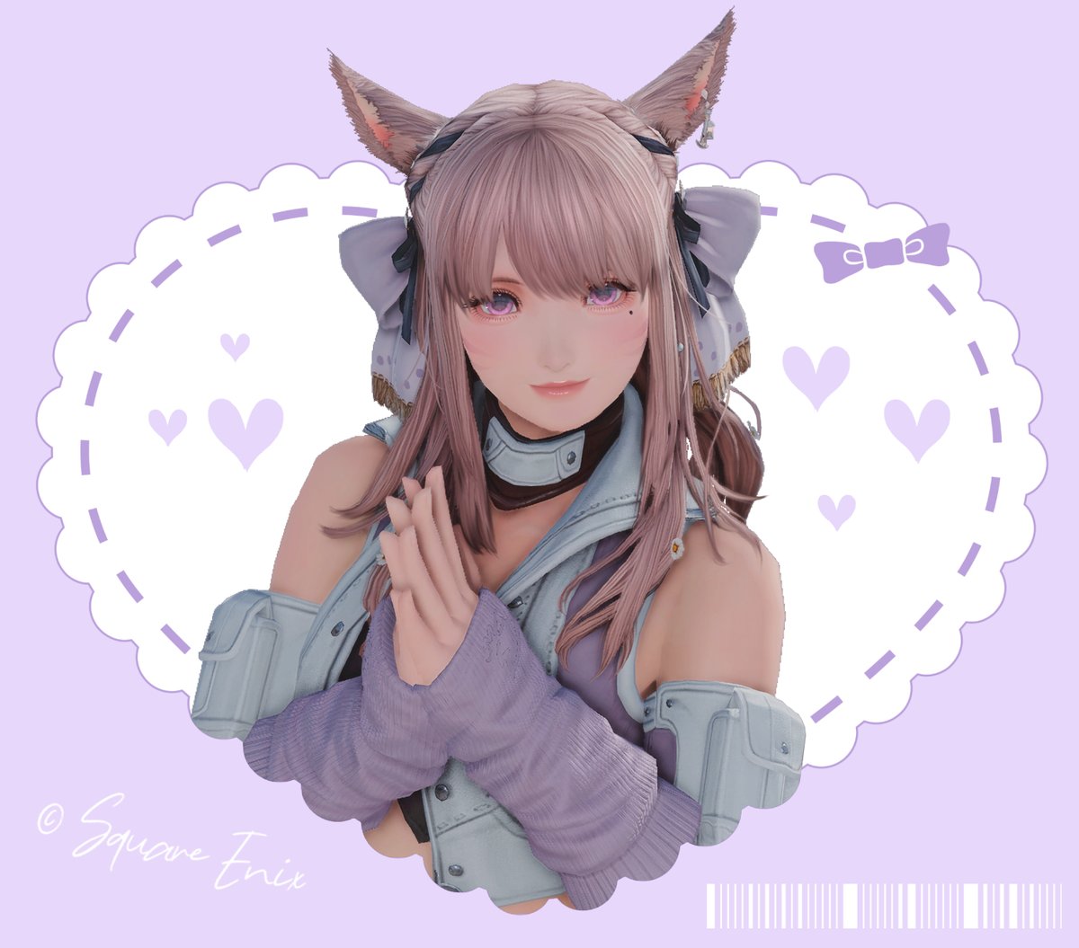 I_C_014's tweet photo. ハーフツインはかわいい💜
#ミコッテ https://t.co/bxHfMuaxdD