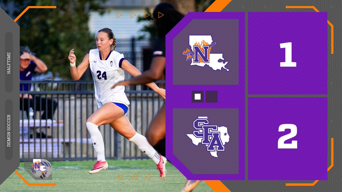 NSUDemonsSOC's tweet photo. Halftime in Nacogdoches
#ForkEm https://t.co/ILhjxpFxyO