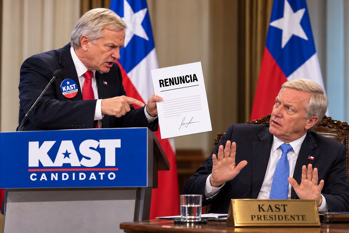 GupavAntonio's tweet photo. @CNNChile Pulso Ciudadano: Aprobación del presidente Kast cae a 28,2% y desaprobación sube a 57,6%.
Con estos números de aprobación el candidato del Partido Republicano José Antonio Kast ha solicitado la renuncia del presidente Kast.
El Mercurio #MesCentral #Squella https://t.co/KmedsFFpAL