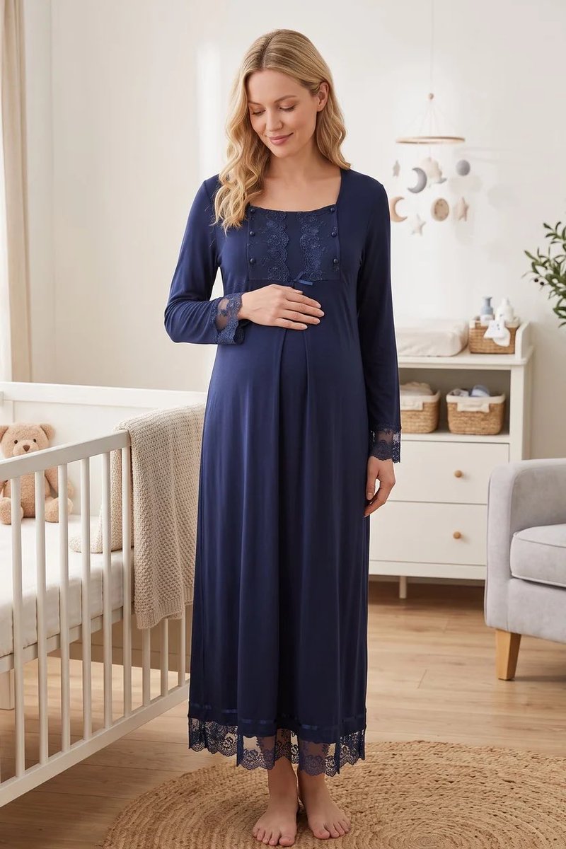 biggshopycom's tweet photo. Lace Sleeve Maternity Feeding-Friendly Nightgown Navy Blue - T3043
#biggshopy #pregnant #pregnancy #postpartum #maternity #nursing #grossesse #enceinte #schwangerschaft #mothers #baby #clothes #clothing
https://t.co/arXuE4RlkK https://t.co/JDjEGZM0BJ