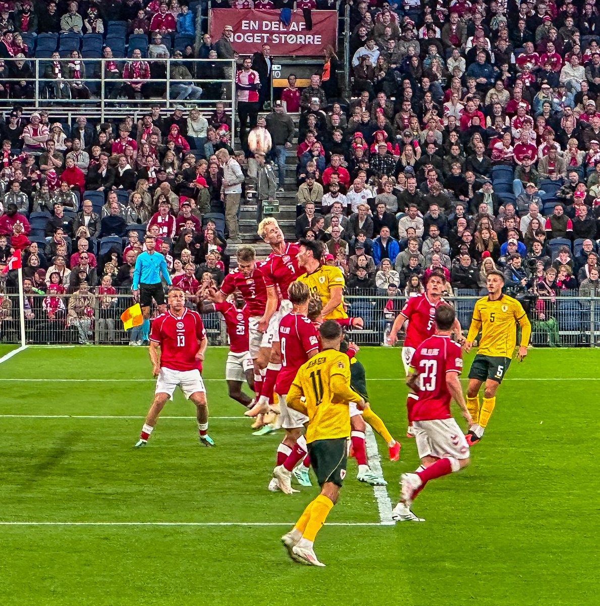Tikoe_'s tweet photo. Denemarken  - Wales  2-0

Nations League A
Groep 4 

🏟️ Parken Stadium
🧑‍🧑‍🧒‍🧒 34.588
📍 Kopenhagen (Den) 🇩🇰
#denwal #NationsLeague #VitamineV #groundhopping #Kopenhavn https://t.co/rM1DLecF7m