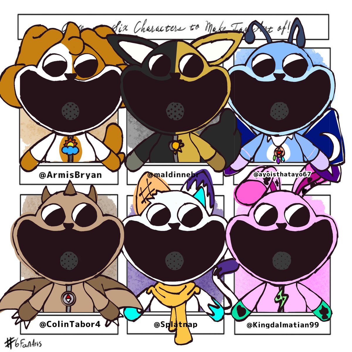 alissaosuf0d's tweet photo. @Armisbryan @maldinnebr @ayoisthatayo67 @ColinTabor4 @Splatnap @Kingdalmatian99 #SSmilingcrittersoc #poppyPiaytime
#OC #Smilingcritters ㅤㅤ https://t.co/brdyFGnu6j