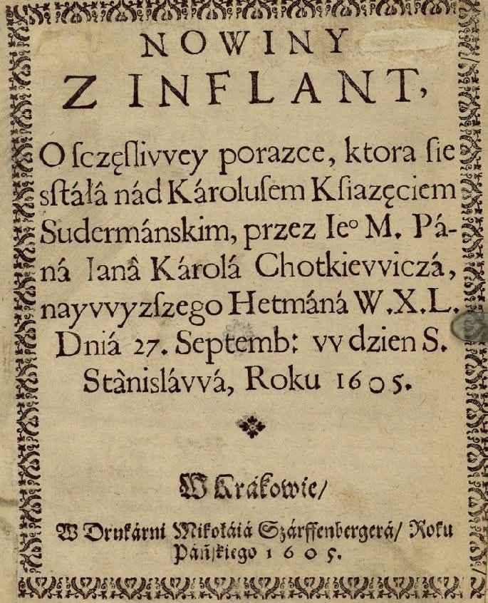 MStaporek's tweet photo. Breaking news w czasach Zygmunta III
(pożyczone z fejsbuka Michała Paradowskiego "Kadrinazi") https://t.co/NGJA9ozkUD