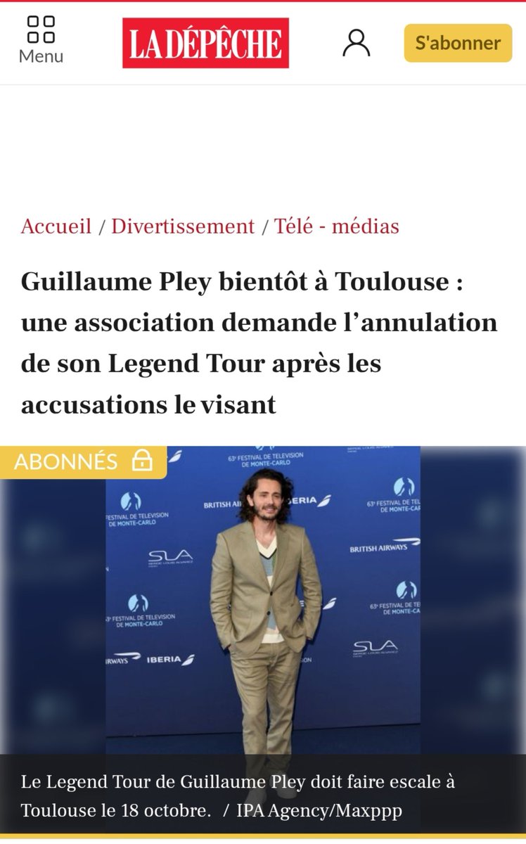 AlfyJoly's tweet photo. Et moi j’aimerais toucher 1000€ à chaque fois que Guillaume Pley a prononcé le prénom ALPHONSE 🩸 https://t.co/w2Gc9grib6