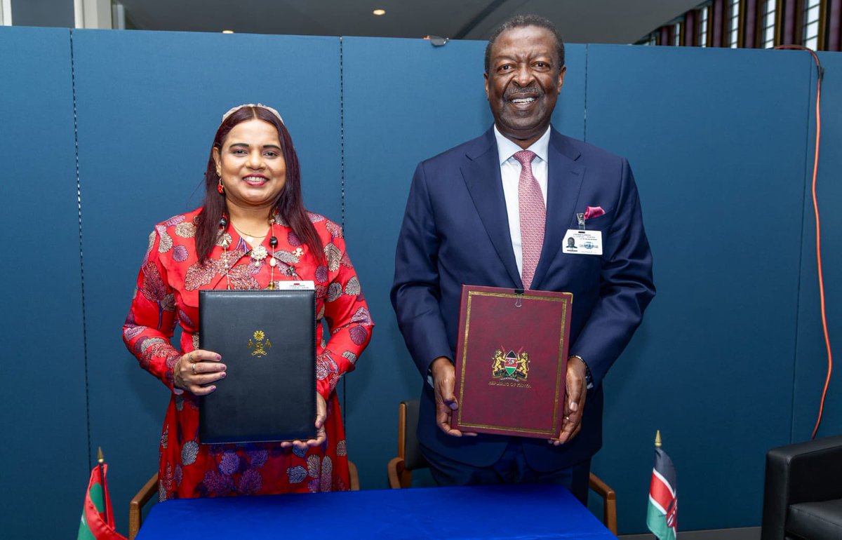 IruthishamAdam's tweet photo. 🌍With our bilateral partners and friends, we sought common ground not only on the challenges that connect us, but on the opportunities that unite us.

We sought and fought for bolder, stronger, more meaningful collaboration that benefits all Maldivians. 

🇲🇻 at 🇺🇳
@presidencymv 
@MoFAmv 
@MVPMNY 
@MDVinGeneva 

#MDVatUNGA81