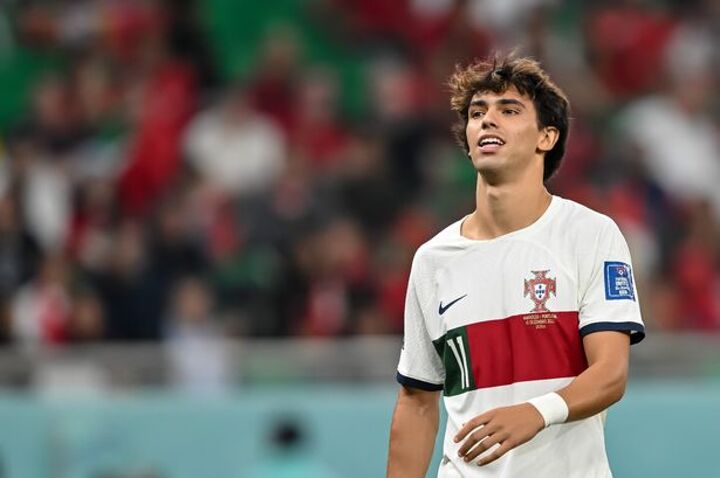 5OUFAINE's tweet photo. ��� هدف البرتغال الأول في أوسلو!
جواو فيليكس يفتتح التسجيل في الدقيقة 17 من صناعة فرانسيسكو كونسيساو.
🇳🇴 النرويج 0-1 البرتغال 🇵🇹
#دوري_الأمم_الأوروبية #البرتغال https://t.co/XZg66Yrvrx