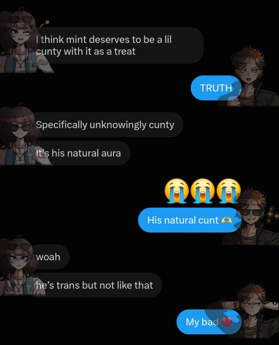 plumie_pie's tweet photo. Convo between me and my partner from earlier but make it lyzeke https://t.co/05niiegGBg