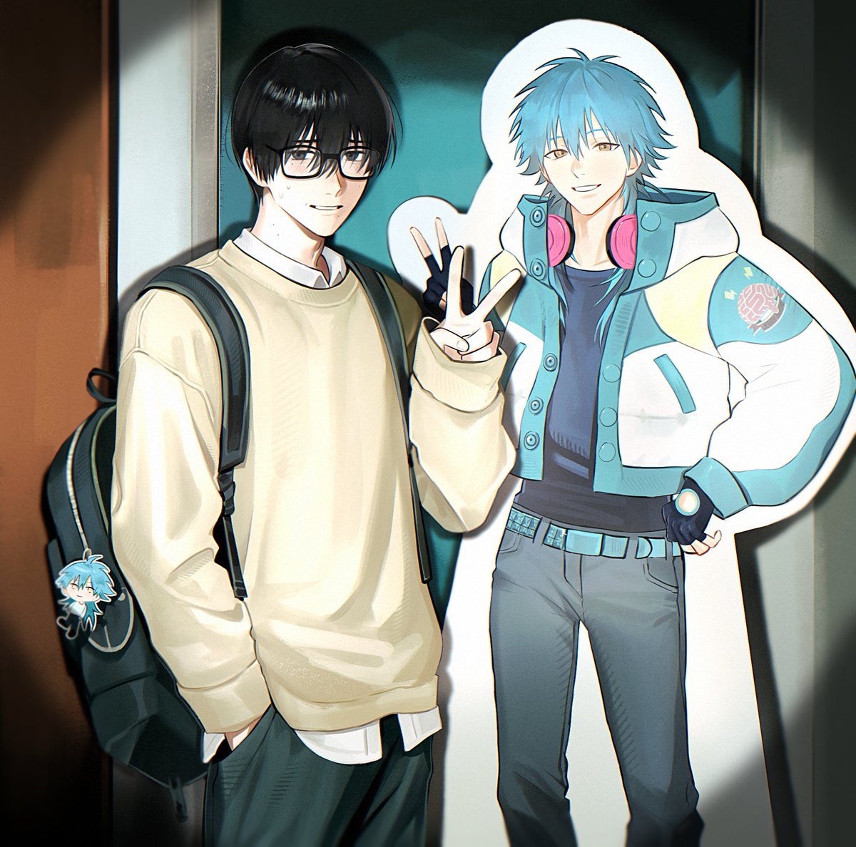 spenixthebig's tweet photo. (au) his idol or whatever https://t.co/7NXSkJy9B1