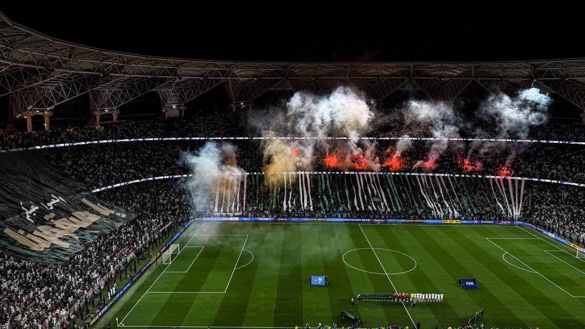 almudaraj1's tweet photo. موعدنا في الجوهرة 🏟️🔥

60 ألف عاشق لوطننا يزفون منتخبنا إلى نصف النهائي أمام العراق 🇸🇦💚

خلّوا الجوهرة تكتسي بالأخضر، والمدرج يحكي عن حب الوطن 🇸🇦💚

🎟️ التذاكر مجانًا
كونوا على الموعد، كلنا مع الأخضر 🇸🇦🔥

#سفير_الوطن_في_المدرج https://t.co/ZKAgTDOKpj
