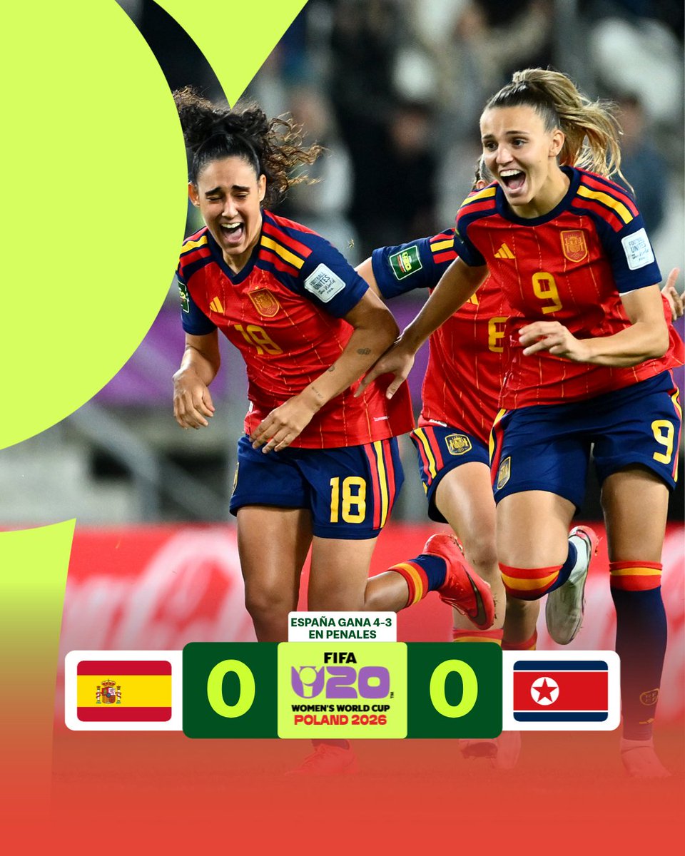 fifaworldcup_es's tweet photo. ¡España se impone en la tanda y consigue su segunda #U20WWC! 🇪🇸 https://t.co/pq1japMzy7