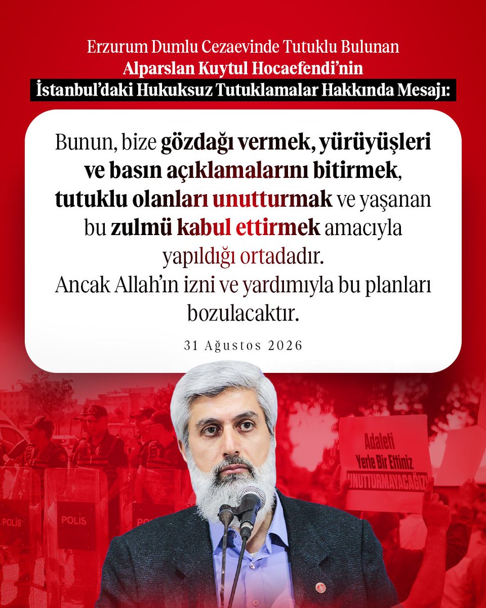 liderhoca_1's tweet photo. Bunun, bize gözdağı vermek, yürüyüşleri ve basın açıklamalarını bitirmek, tutuklu olanları unutturmak ve yaşanan bu zulmü kabul ettirmek amacıyla yapıldığı ortadadır.

#AdanaEmniyeti
Gözaltında KötüMuamele https://t.co/dKwZASUCCH