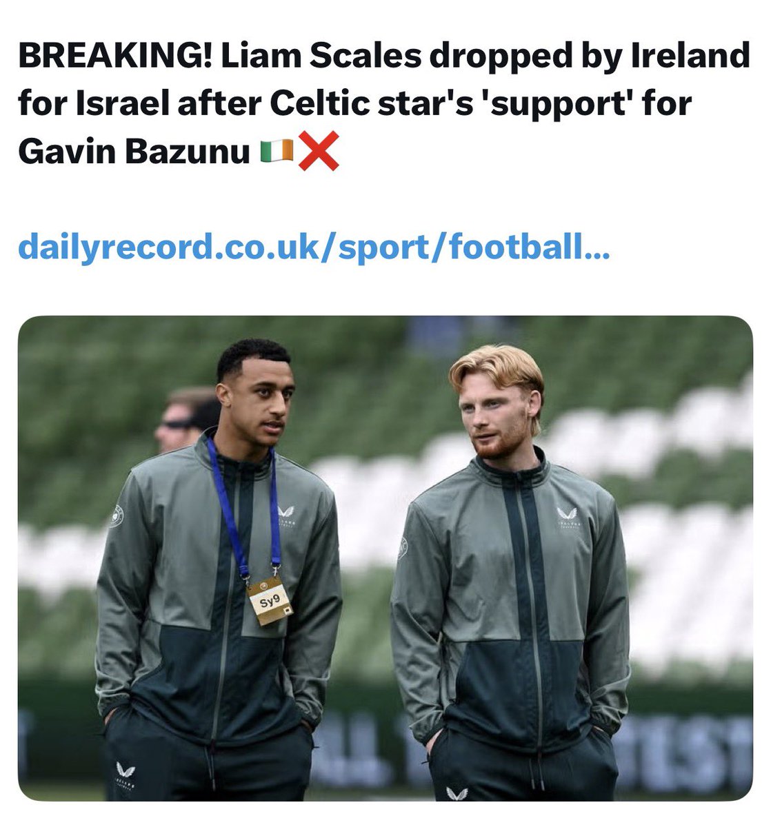 GaryD1888's tweet photo. @SetantaD This Liam Scales? Give yer head a wobble ffs 🤦🏻‍♂️ https://t.co/vMw05nNXkn