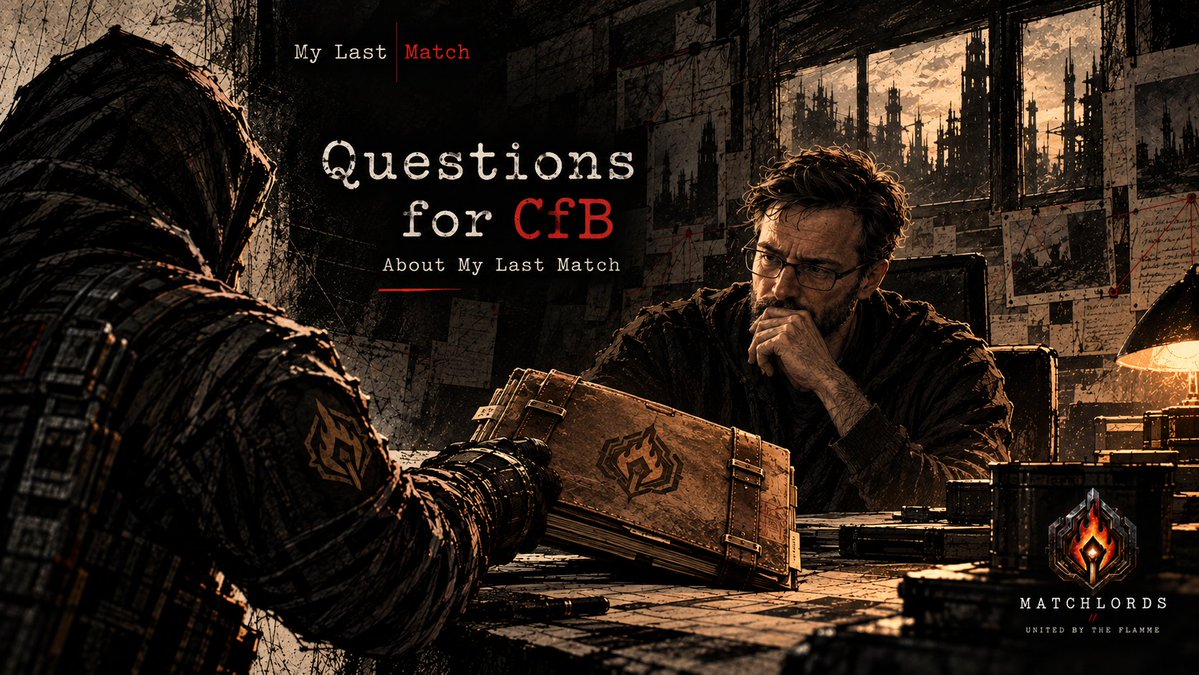 Matchlords_MLM's tweet photo. 🚨 NEW MISSION: CfB.
Following Friday's Qubic Community Spaces on My Last Match, we’re sending KitKat, one of our Lords, to CfB with questions from the community.
And we want YOURS 🫵.
🎮 What do you want to ask CfB about My Last Match?
Gameplay. Survival. The economy. The world. What comes next.
Drop your question below. 👇
We’ll review them, consolidate the strongest ones, and put them in KitKat’s hands.
You ask. We deliver. CfB answers.
#MyLastMatch #MatchLords #Qubic