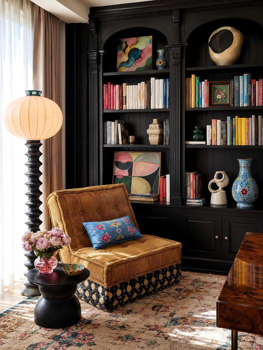 aurearch's tweet photo. A home full of color, art, and personality. https://t.co/ittVyTXGzb