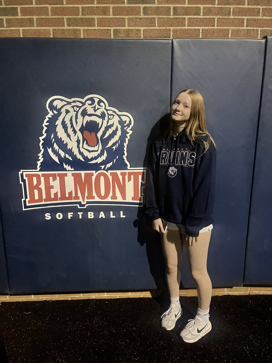 SaraStevens2031's tweet photo. Got to visit @BelmontSoftball @BelmontUniv for my Older Sisters Family weekend. I stopped by the Field and loved it. The Academic halls and whole Campus was so Beautiful. Definitely loved it. @Coach_Bolden @PrepSoftball @ChiProspects16u @NCAASoftball @LineDsoftball @SSN_Softball @SoftbalAmerica