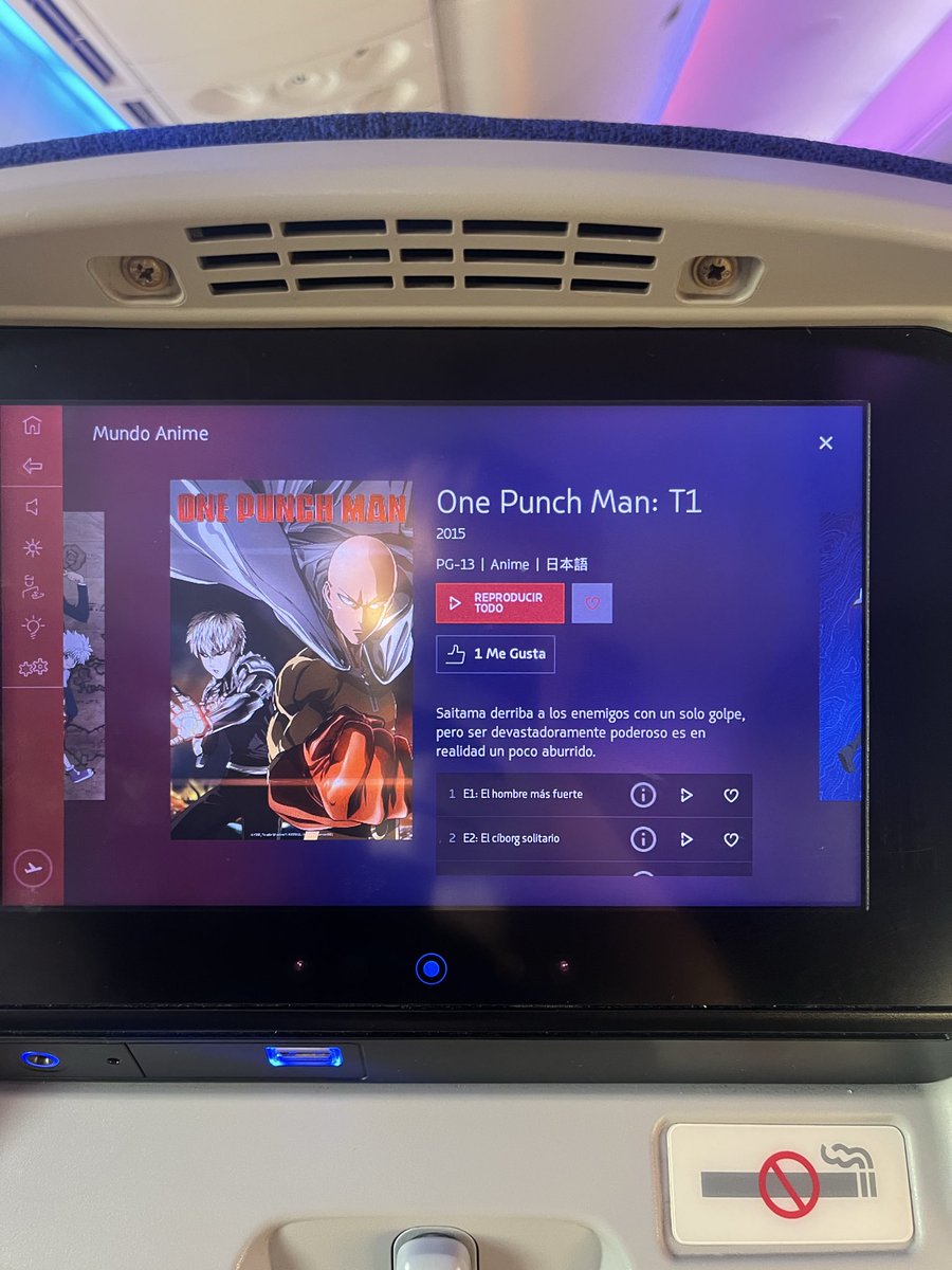 le1e2eo's tweet photo. 寒すぎる！！
チリに着いて、急いで国内線に乗り換え
LATAMの機内コンテンツアニメ豊富で凄すぎ
機内食も美味しかったわ https://t.co/D4aoGSBZdg