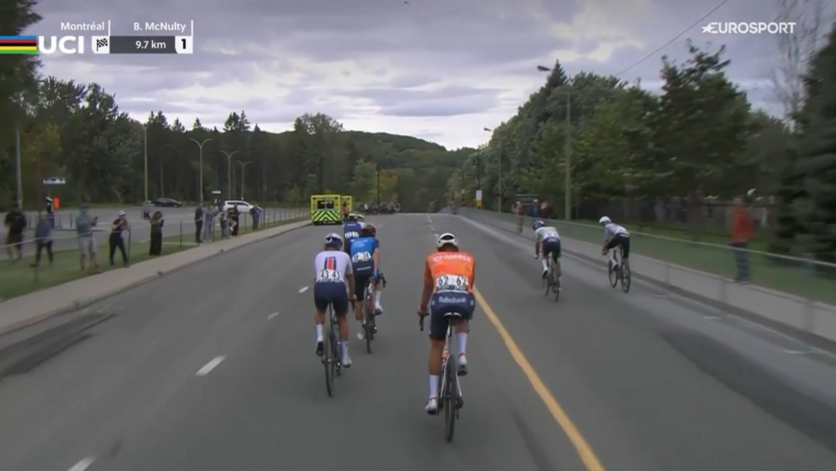 laflammerouge16's tweet photo. #Montreal2026 - And they stopped with McNulty in sight! https://t.co/UrEpcW9ccs