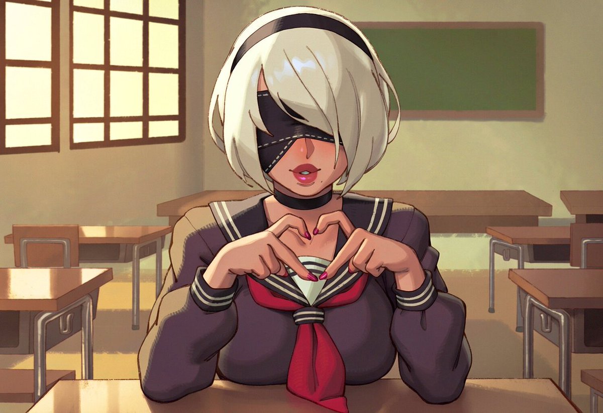 BubblyBeetleAI's tweet photo. 2B asked you to stay after class ~

80 + Image Set over on the P Site https://t.co/DjqvLWqgyp