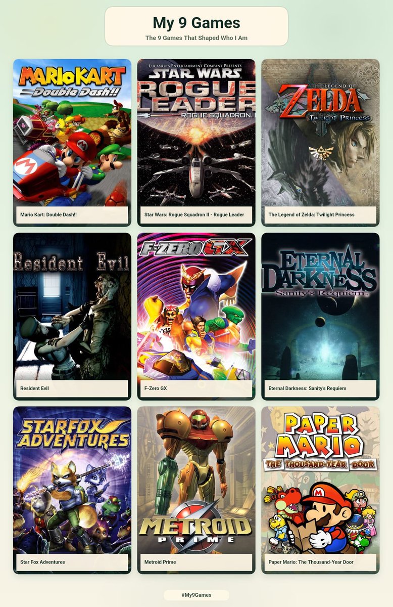 ben_jinator's tweet photo. Maintenant la même en version:
#GameCube
#Wii
#Switch
#PS5 (soumis à évolution 🤣)
Stay Yourself 🤘 https://t.co/lE6dlqafcd