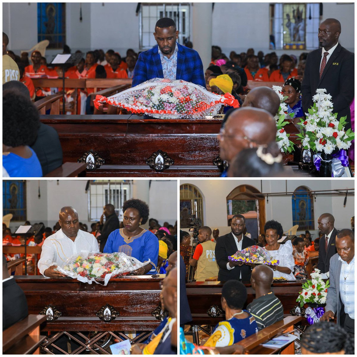 JoelSsenyonyi's tweet photo. What a sad day!

In the afternoon, we joined the community of St. Paul’s Catholic Church in Banda-Nakawa West for the requiem mass of Rev Fr John Bosco Nambasi who died in an accident yesterday.
Afterwards, we went to St. Mbaaga Catholic Church in Kiwatule-Nakawa West to bid farewell to Rev. Fr. Charles Lwanga Ssewava who passed on after a long illness.

Later in the evening, we attended a vigil of the late Judith Mugalu in Kondogolo zone, Kyanja Parish - Nakawa West who succumbed to an accident yesterday. At just 30 years, she has left behind a husband and two young children.

So much tragedy! May God comfort the bereaved families, and may the souls of the departed rest in peace.