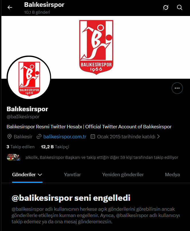 balkesfedaisi's tweet photo. BEN BU KLÜP İÇİN TWİTLERDE ONUN BUNUN PİCİYLE TARTISIP SAVUNDUM(!) BU KADAR KOLAY OLABİLİYORMU SEN BİR BALIKESİRSPORLU ADAMI ENGELLİYORSAN YAZILAR OLSUN SİZE ÖZELLİKLE SANA OLCAY ABİHİÇ BEKLEMEZDİM SENDEN AMA KENDİNE YAKIŞANI YAPMIŞSIN LİNÇ OLMAZSA TAKIM NASIL DÜZELECEK https://t.co/fNnQKSHtTO