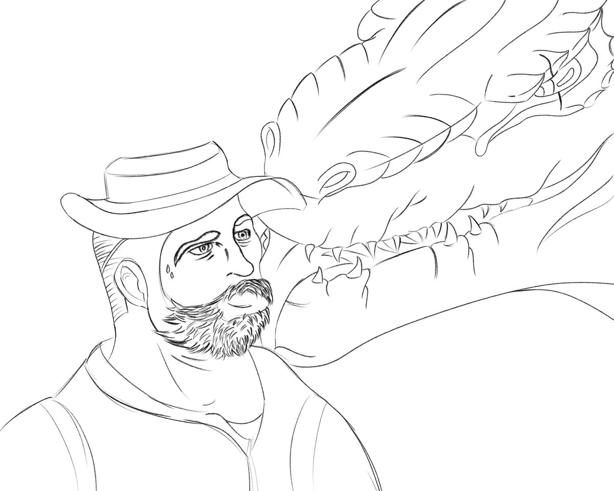 pricesoaps's tweet photo. #pricesoapweek #pricesoap #soapprice #callofduty #fanart 
🚬 🧼 

SFW Day 4: My Favorite Monster. 

Hard to tell if ‘Soapzilla’ recognizes his captain or simply finds him tasty. https://t.co/HXP5ZdjFxa