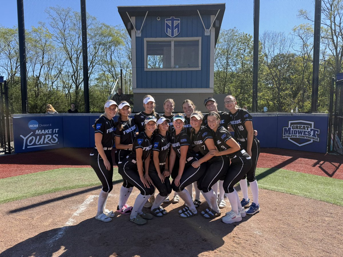 FinesseMcBrayer's tweet photo. Thank you @TMU_Softball for hosting us today!!  Great weather for 🥎 to help us prepare for our upcoming fall.  💙🤍💪 @FinesseOrg @CollegeBDJocks https://t.co/XSGhp3ZIVB